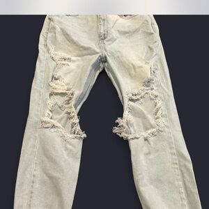 Cello Women’s Light Blue Distressed Skinny Jeans